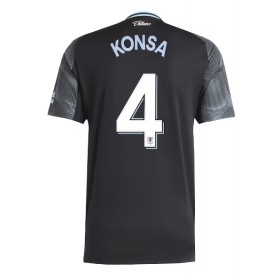 Pánské fotbalový oblečení Aston Villa Ezri Konsa #4 Venkovní košile 2025-26 Krátkým Rukávem